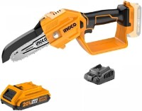 Цепная пила аккумуляторная Ingco CGSLI20581