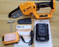 Цепная пила аккумуляторная Ingco CGSLI20581 фото №3 — интернет-магазин Desire.md