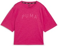 Женская футболка Puma Women’S Graphic Boxy Crop Move Tee Garnet Rose M