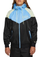 Jachetă pentru bărbați Nike M Nk Wr Wvn + Lnd Jkt Gx Hd Black/University Blue/Lemon, s.S imaginea #1 — magazin online Desire.md