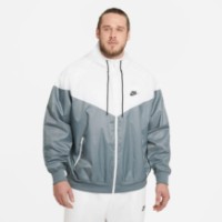 Мужская ветровка Nike Sportswear Heritage Essentials Windrunner Smoke Grey/White/Black, s.M фото №1 — интернет-магазин Desire.md