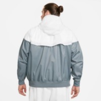 Мужская ветровка Nike Sportswear Heritage Essentials Windrunner Smoke Grey/White/Black, s.M фото №2 — интернет-магазин Desire.md