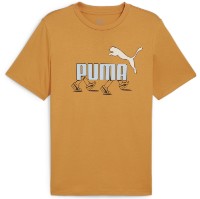 Tricou bărbătesc Puma Graphics Sneaker Tee Ginger Tea L