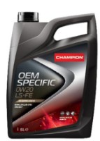 Ulei de motor Champion Specific 0W20 LS-FE 4L