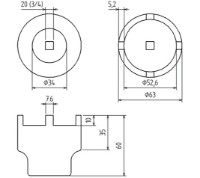 Cheie articulată BGS Technic 5420 imaginea #2 — magazin online Desire.md