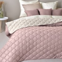 Покрывало MobiCasa Cube 140х210 Pudra фото №2 — интернет-магазин Desire.md