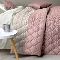 Покрывало MobiCasa Cube 140х210 Pudra фото №3 — интернет-магазин Desire.md