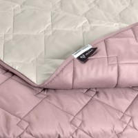 Покрывало MobiCasa Cube 140х210 Pudra фото №6 — интернет-магазин Desire.md