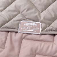 Покрывало MobiCasa Luxe Izzi 220x240 Pudra фото №3 — интернет-магазин Desire.md