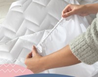 Наматрасник MobiCasa Nordic Lux Elite 160x200 White фото №3 — интернет-магазин Desire.md