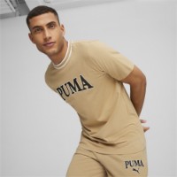 Tricou bărbătesc Puma Squad Big Graphic Tee Prairie Tan L imaginea #3 — magazin online Desire.md