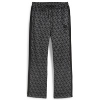 Pantaloni spotivi pentru bărbați Puma T7 Aop Straight Track Pants Pt Puma Black/Aop S imaginea #1 — magazin online Desire.md