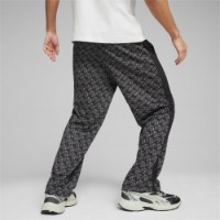 Pantaloni spotivi pentru bărbați Puma T7 Aop Straight Track Pants Pt Puma Black/Aop XL imaginea #4 — magazin online Desire.md