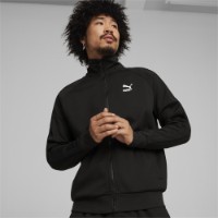 Hanorac pentru bărbați Puma T7 Track Jacket Dk Puma Black L (62432801)