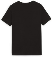 Tricou pentru copii Puma Classics Logo Tee B Puma Black/Turquoise Surf 176 imaginea #2 — magazin online Desire.md