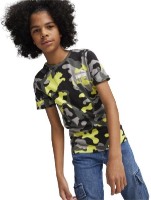 Tricou pentru copii Puma Ess+ Camo Tee B Mineral Gray 128 imaginea #3 — magazin online Desire.md