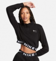Hanorac damă Nike W Nsw Air Flc Top Black/White, s.L imaginea #1 — magazin online Desire.md