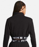Женская толстовка Nike W Nsw Air Flc Top Black/White, s.S фото №2 — интернет-магазин Desire.md