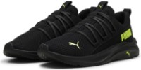 Adidași pentru bărbați Puma Softride One4All Puma Black/Lime Pow/Cool Dark Gray 45