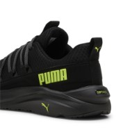 Adidași pentru bărbați Puma Softride One4All Puma Black/Lime Pow/Cool Dark Gray 45