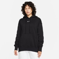 Hanorac damă Nike W Nsw Style Flc Po Hoodie Os Black/Sail, s.M imaginea #2 — magazin online Desire.md