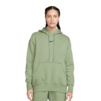 Hanorac damă Nike W Nsw Style Flc Po Hoodie Os Oil Green/Black, s.L imaginea #1 — magazin online Desire.md
