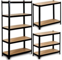 Cтеллаж складской FunFit Metal Storage 150x75x30cm (3780) Black