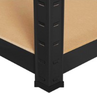 Cтеллаж складской FunFit Metal Storage 150x75x30cm (3780) Black фото №6 — интернет-магазин Desire.md