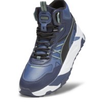 Bocanci pentru bărbați Puma Trinity Mid Hybrid L Inky Blue/Puma Black/Navy 40.5 imaginea #5 — magazin online Desire.md