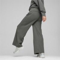 Pantaloni spotivi de dame Puma Classics+ Relaxed Sweatpants Mineral Gray L