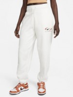 Pantaloni spotivi de dame Nike W Nsw Phnx Flc Hr Os Pant Prnt White, s.L