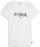Женская футболка Puma Graphics Shape Of Flora Tee Puma White M