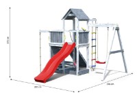 Игровой комплекс Fungoo Activer Grey&White фото №2 — интернет-магазин Desire.md