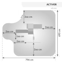 Игровой комплекс Fungoo Activer Grey&White фото №4 — интернет-магазин Desire.md