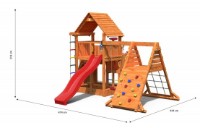 Игровой комплекс Fungoo Big Leader Spider Red фото №3 — интернет-магазин Desire.md