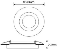 Встраиваемый светильник Vito Crystal-R 2012060 фото №2 — интернет-магазин Desire.md