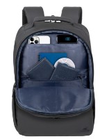 Rucsac pentru oraș Rivacase 8435 Eco Black imaginea #10 — magazin online Desire.md
