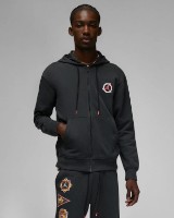 Hanorac pentru bărbați Nike Jordan Flt Mvp Flc Fz Black XL imaginea #1 — magazin online Desire.md