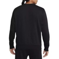 Мужская толстовка Nike M Nk Club Bb Crew Stack Gx Black/Safety Orange, s.M фото №2 — интернет-магазин Desire.md