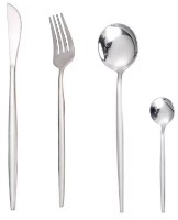 Set tacâmuri Product Polished Cutlery Silver 24pcs imaginea #3 — magazin online Desire.md