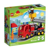 Set de construcție Lego Duplo: Fire Truck (10592)