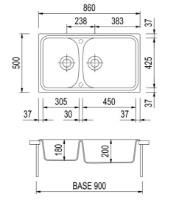 Кухонная мойка Plados Harmony HR0862 UG55 Sahara фото №2 — интернет-магазин Desire.md