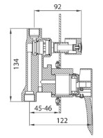 Baterie de duș Ferro Modena BTM7P imaginea #2 — magazin online Desire.md