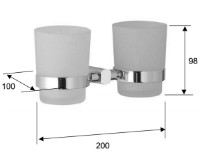 Стакан для зубных щёток Remer FR 16 фото №2 — интернет-магазин Desire.md