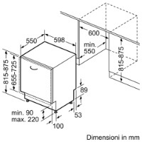 Maşină de spălat vase încorporabilă Bosch SMV2HVX02E imaginea #4 — magazin online Desire.md