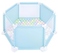 Pătuț pliabil 4Play Happy Game Blue imaginea #1 — magazin online Desire.md