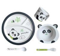 Set de hrănire 4Play Panda 5pcs