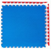 Mat sportiv 4Play Two-colour Blue-Red 100x100x2.5cm imaginea #3 — magazin online Desire.md