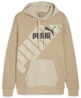 Hanorac pentru bărbați Puma Power Graphic Hoodie Tr Prairie Tan XL imaginea #1 — magazin online Desire.md