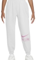 Pantaloni spotivi pentru copii Nike G Nsw Ft Air Pant White M